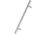 Kotarbau® Ferramenta Per Porte Esterne Maniglia Per Porta D'ingresso Monofacciale In Acciaio Inox Inox 45 Gradi 450X650 Mm
