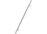 Kotarbau® Ferramenta Per Porte Esterne Maniglia Per Porta D'ingresso Monofacciale In Acciaio Inox Con Vite Lunga Inox 90 Gradi 1300X1800 Mm