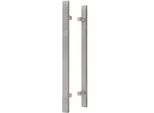 Kotarbau® Ferramenta Per Porte Esterne Maniglia Bifacciale Per Porte D'ingresso In Acciaio Inox Inox 90 Gradi 1200X1400 Mm