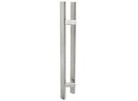 Kotarbau® Ferramenta Per Porte Esterne Maniglia Bifacciale Per Porte D'ingresso In Acciaio Inox Inox 45 Gradi 1000X1200 Mm