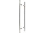 Kotarbau® Ferramenta Per Porte Esterne Maniglia Bifacciale Per Porte D'ingresso In Acciaio Inox A 90 Gradi 600X800 Mm