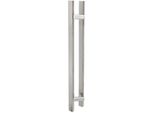Kotarbau® Ferramenta Per Porte Esterne Maniglia Bifacciale Per Porte D'ingresso In Acciaio Inox Inox 45 Gradi 1200X1400 Mm