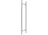 Kotarbau® Ferramenta Per Porte Esterne Maniglia Bifacciale Per Porte D'ingresso In Acciaio Inox A 90 Gradi 1200X1400 Mm