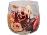 Kotarbau® Jewellery Candle Candela Profumata In Vetro Con Gioielli Cinnamon Apple Tempo Di Combustione Fino A 28 Ore Regali Con Piacevole Profumo Aromaterapia Decorazione Candele