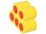 Kotarbau® Set Di 5 Rotoli Di Ricambio Per Rulli Pressori Per Carta Da Parati In Gomma 45 Mm X 40 Mm