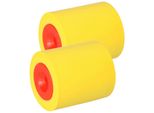 Kotarbau® Set Di 2 Rulli Di Ricambio Per Rulli Pressori In Gomma Per Carta Da Parati 45 Mm X 40 Mm
