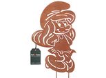 Kotarbau® Decorazione Da Giardino Figure Ruggine 55 Cm Gnomo Decorazione Natalizia Giardino Ecorost Spina Da Giardino Figure Natalizie Da Giardino & Statue Da Giardino Spina Ruggine Decorazione Da Giardino Per Esterni Acciaio Inox