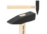 Martello Kotarbau® 0,5 Kg Con Gambo In Legno Martello In Acciaio 265 Mm Martello Da Fabbro Martello Da Slitta Martello Da Ingegnere Strumento