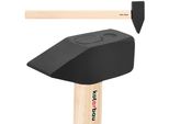 Martello Kotarbau® 5 Kg Con Gambo In Legno Martello In Acciaio 700 Mm Martello Da Ingegnere Strumento