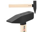 Martello Kotarbau® 0,7 Kg Con Gambo In Legno Martello In Acciaio 285 Mm Martello Da Fabbro Martello Da Slitta Martello Da Ingegnere Strumento