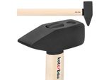 Martello Kotarbau® 3 Kg Con Gambo In Legno Martello In Acciaio 500 Mm Martello Da Ingegnere Strumento