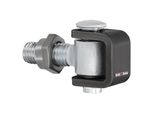 Kotarbau® Cerniera Per Porte Cerniere Per Porte Regolabili M12 Cerniera A Saldare S235JR Acciaio Zincato Cerniere Per Porte Argento Cerniera Regolabile Cerniere Per Porte Cerniera Per Porte Cerniera Per Porte