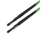 Kotarbau® Guide Per Cassetti 550 Mm Guide Per Cassetti Push To Open In Acciaio Nero Per Estrazione Pesante Sistema Di Guide Per Cassetti Sistema Di Guide Per Cassetti