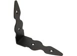 Kotarbau® Staffa Per Ripiani Connettore Angolare In Acciaio Da 115 Mm Staffa A Parete Staffa Angolare Supporto Per Ripiani Staffa Pesante Staffa Per Mobili