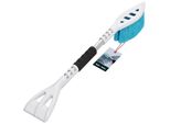 Kotarbau® Premium Raschiaghiaccio Auto Con Scopa 70 Cm Spazzola Da Neve Raschia Parabrezza In Plastica Con Manico Ergonomico Bianco E Blu Scopa Da Neve Auto Accessori Raschiaghiaccio Auto Gadget