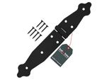 Kotarbau® Cerniere Per Tapparelle Cerniere Per Porte 100 X 150 X 35 Mm In Acciaio Verniciato A Polvere Cerniera Per Porte Cerniera Nera Cerniere Per Finestre Pieghevoli Cerniera Per Porte In Legno Cerniera Per Cancelli Da Giardino Cerniera Per Casse Ferma Cancelli