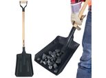 Kotarbau® Pala Per Carbone Con Manico In Legno Dy Manico 1180X290 Mm Pala Per Carbone In Acciaio Pala Per Cenere Pala Per Carbone Pala Per Camino In Metallo Pala Per Carbone Per Barbecue Pala Con Manico Lungo In Legno