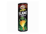 Pringles Flame Medium New Kickin Sour Cream Stack Chips 160 G