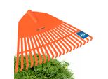 Kotarbau® Rastrello Per Foglie In Plastica Senza Manico Arancione 300 X 450 Mm Rastrello A Ventaglio Rastrello Per Foglie In Plastica Rastrello Per Foglie Grande Rastrello Per Giardino Rastrello Per Prato Rastrello Largo Rastrello Per Giardino Rastrello In Plastica