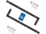 Kotarbau® Set Di 2 Cerniere Per Persiane Nero 600 Mm Cerniere A Croce In Acciaio Verniciato A Polvere Cerniera Per Porta In Legno Cerniera Per Finestra Cerniera Per Porta In Legno Cerniere Per Porte Pesanti Cerniera Angolare Cerniera Per Porta Cerniera Per Persiana Con Supporto