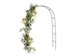 Relaxdays 4X Traliccio Ad Arco In Metallo 240 Cm