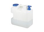 Relaxdays 10026581_675 Relaxdays Wasserkanister Eckig Mit Hahn, Je 25,0 L