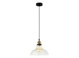 Italux Hubert Lampada A Sospensione Industriale Nera MDM-2381/1
