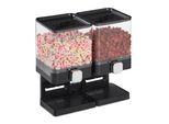 Distributore Di Cereali Doppio RD4265 Nero
