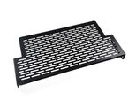 Copriradiatore Zieger Compatibile Con Suzuki Dl 1000 V-Strom Bj 2002-07 Nero