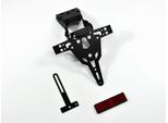Porta Targa Zieger Pro Compatibile Con Honda Cb 650 F Bj 2014-18 / Cbr 650 F Bj 2014-18 Austria