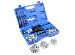 Pinza Per Rivetti Ciechi Wiltec Con 5 Naselli M5-M12, 150 Dadi Per Rivetti, Set Per Rivetti Con Manici Antiscivolo, Set Per Rivetti Ciechi, Pinze Per Rivetti