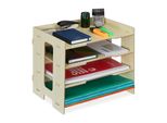 Organizzatore Da Tavolo Con Scomparti RD42750, Beige