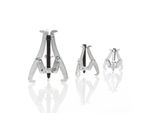 Xpotool Estrattore Ad Artiglio 75 Mm, 100 Mm, 150 Mm, 3X Set Di Estrattori Professionali Per Cuscinetti Come Estrattore Interno-Esterno, Per Cuscinetti, Ruote Dentate, Pulegge