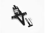 Porta Targa Zieger Classic Compatibile Con Kawasaki ER-6 N/F Bj 2012-16