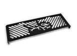 Copriradiatore Zieger Compatibile Con Yamaha Xjr 1300 Dragon Nero