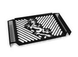 Zieger Copriradiatore Compatibile Con Yamaha FZ6 | Fazer Bj 2007-10 Dragon Nero