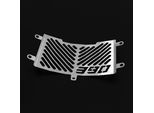 Coperchio Radiatore Zieger Compatibile Con Logo Ktm 390 Duke Argento
