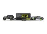 Maisto - Design Team Haulers, 2021 Ford Bronco, Rimorchio Per Auto, 2015 Ford Mustang Gt, 1:64