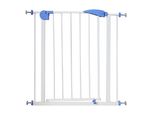 Cancelletto Per Scale Regolabile Toboli 75-82 Cm, Cancelletto Per Porte Senza Foratura, Cancelletto Per Scale Per Bambini E Animali