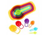 Set Di Misurini Da Cucina Set Di 6 Pezzi In Plastica