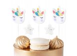 Candele Unicorno Per Feste Di Compleanno Per Ragazze 5 Pezzi