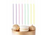 Candele Di Compleanno Mix Di Colori Pastello Per La Decorazione Di Compleanno