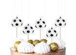Candele Di Calcio Per Feste Di Compleanno 5 Pz