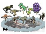 Set Di Decorazione Per Torte - Dinosaurs Dino 10Pz.