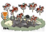 Set Di Decorazione Per Torte - Hobby Horse 10 Pz.