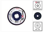 Bosch X571 X-LOCK Disco Lamellare Best For Metal / 125X22,23Mm / G40 ( 2608619209 ) - Versione Dritta