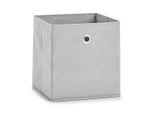 Zeller Box Vivian Grigio Wht 28X28X28 Cm Grigio