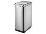 Eko - Cestino Touch Bar 30 Litri - Acciaio Inox Plastica - Acciaio Inox Opaco