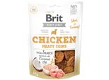 Snack Brit Jerky Chicken With Insect Meaty Coins 80 G
