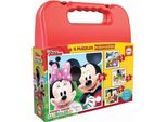 4 Progressive Puzzles - Educa - Mickey Progressive Puzzles Case (12-16-20-25)